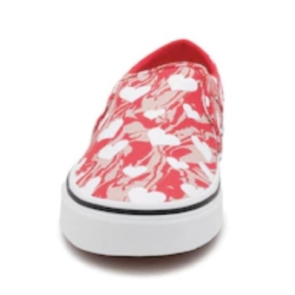 VANS ASHER MARBLE HEARTS RED - Picture 5 of 11
